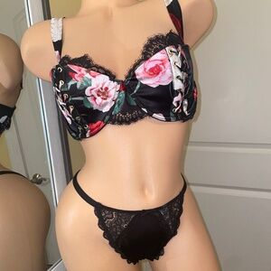 Victorias Secret Atelier SILK Balconette Bra /VS Panty SETS 36/38D-M/ L/XL NWT-